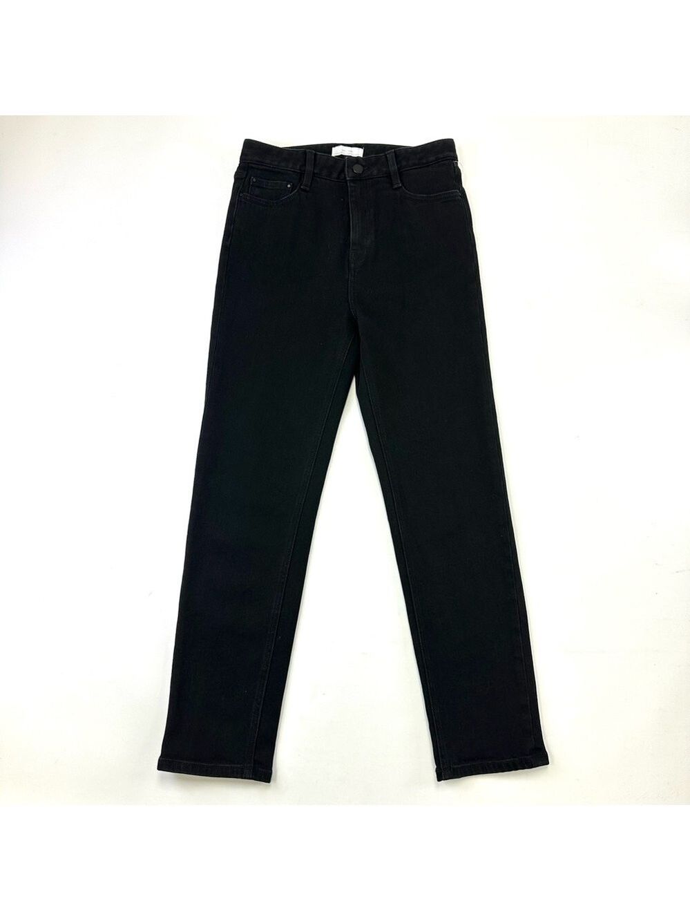 Oak Fort black cotton jeans 26in waist Inseam 26.5inch slim straight Minimalist
